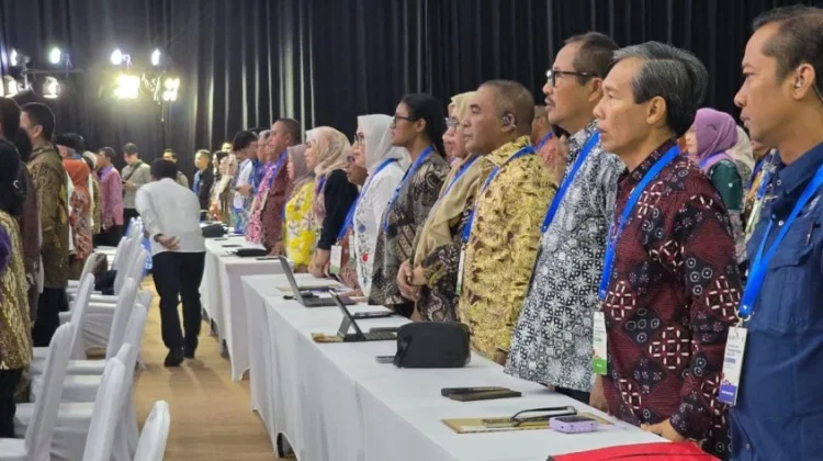 Wabup Halteng Hadiri Rakornas Pengelolaan Sampah 2026