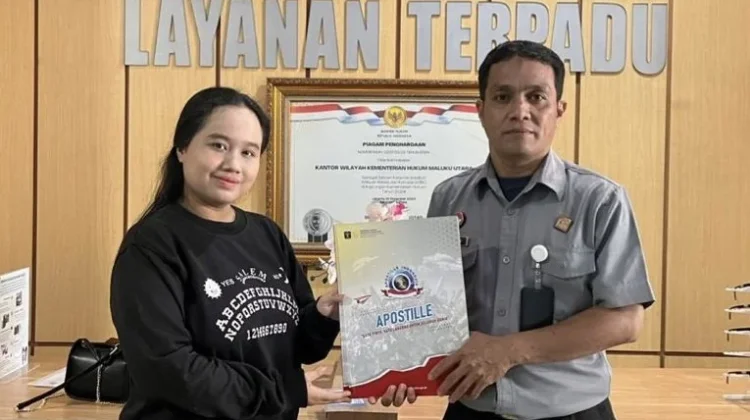 Korsel jadi Negara Tujuan Terbanyak Warga-Malut ajukan Apostille
