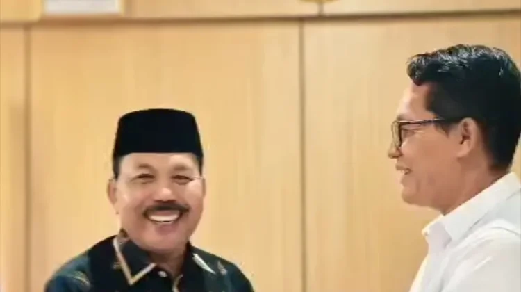 Kakan Kemenag Halteng Terima Audensi SMAK Makedonia