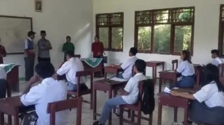 Kemenag Halbar Lakukan Monitoring Assesment di SMTK Getsemani