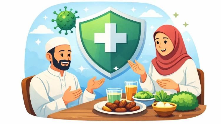 Puasa Sehat Jaga Imunitas Tubuh Selama Ramadan