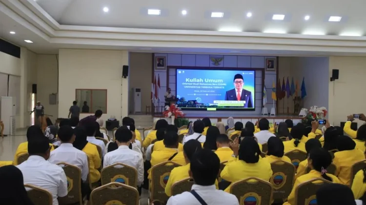 UT Ternate Gelar OSMB Mahasiswa Baru di Halteng