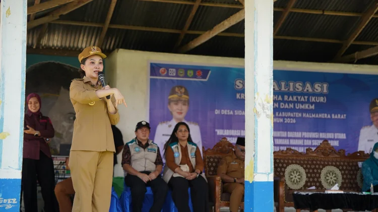 Gubernur Malut Dorong Kemudahan Nelayan Halbar Akses KUR