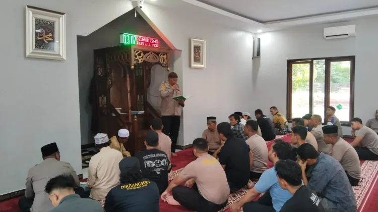 Binrohtal Ramadan di Polres Halmahera Tengah Libatkan Masyarakat