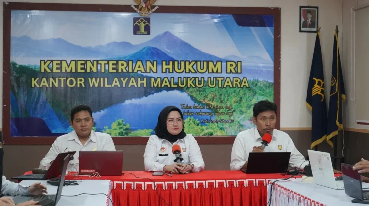 Kemenkum Malut Harmonisasi Empat Ranperbup BLUD Puskesmas Halut