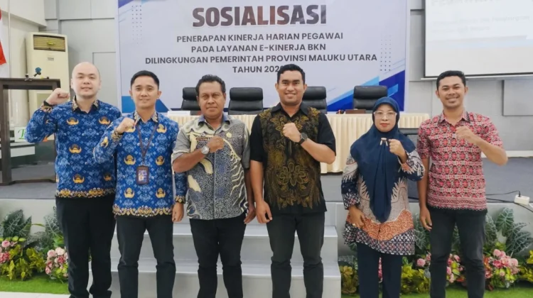 Kinerja ASN Pemprov Malut Dipantau lewat Aplikasi E-Kinerja