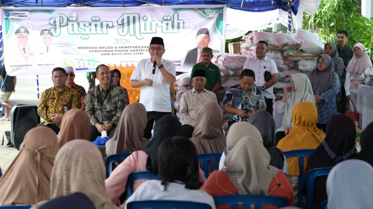 Pemkot Ternate Gelar Pasar Murah jelang Idulfitri 2026