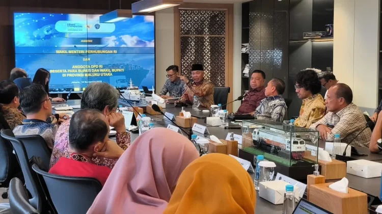 Dorong Pembangunan Pelabuhan, Wawali Ternate Apresisi Gubernur Sherly