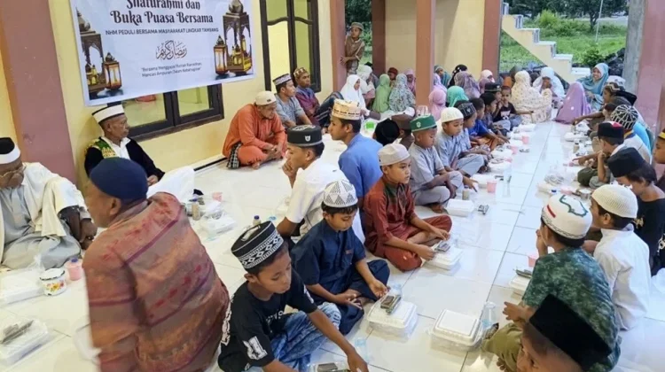 NHM Peduli Gelar Bukber di 39 Desa Lingkar-Tambang