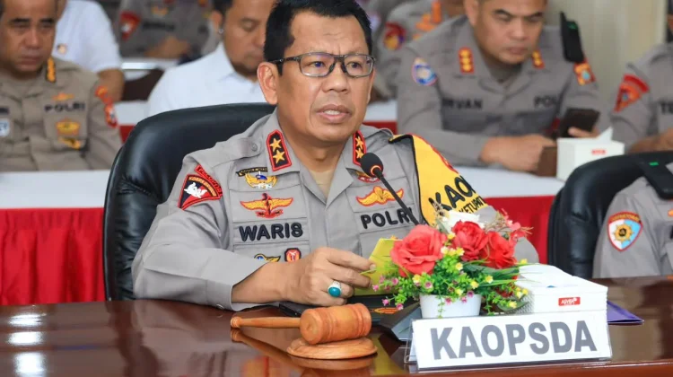 Kapolda Malut Pimpin Lat Pra Ops Ketupat 2026