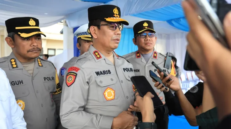 Kapolda Pimpin Gelar Pasukan jelang Idulfitri di Maluku Utara