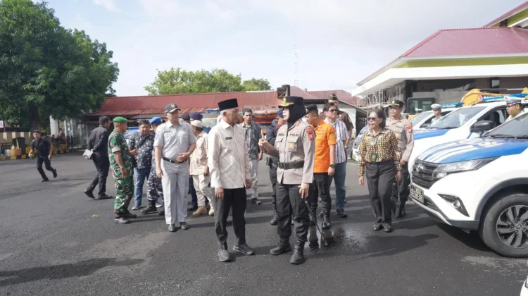 Wawali Ternate Hadiri Apel Operasi Ketupat Kie Raha