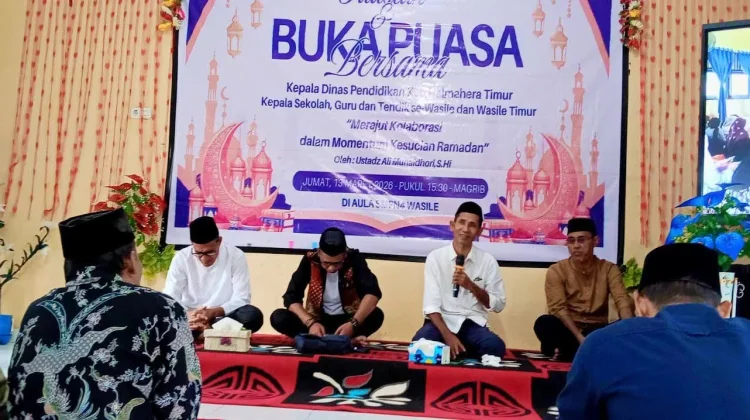 Buka Puasa Bersama, Disdik Haltim Pererat Silaturahmi Guru