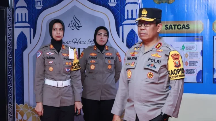 Kapolda Tinjau Kesiapan Posko Terpadu Operasi Ketupat di Ternate