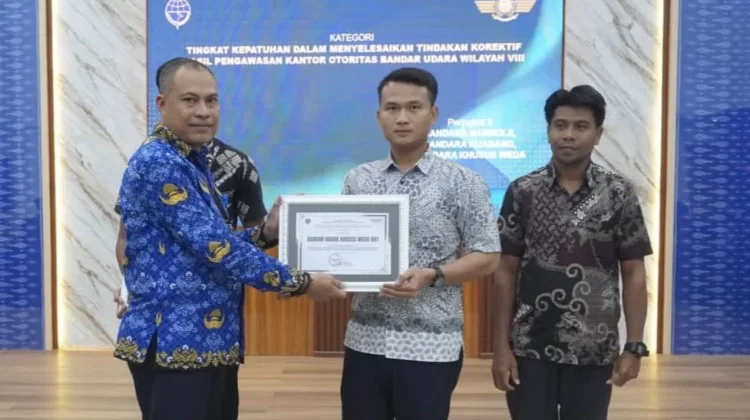 Bandara Khusus Weda Bay Raih Peringkat Ketiga Keamanan Penerbangan