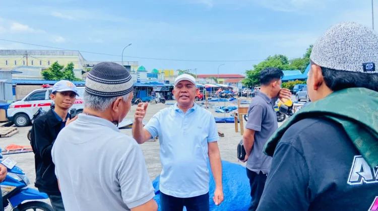 Wawali Ternate Tinjau Terminal Gamalama