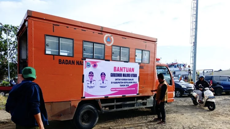 Gubernur Kirim Bantuan Kemanusiaan untuk Korban Banjir di Kepulauan Sula