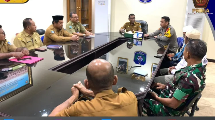 Forkopimda Halmahera Utara Perkuat Sinergi jelang Idulfitri 1447 Hijriah