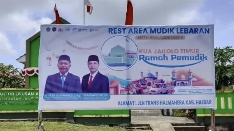 KUA Jailolo Timur Sebagai Rest Area Ramah Mudik