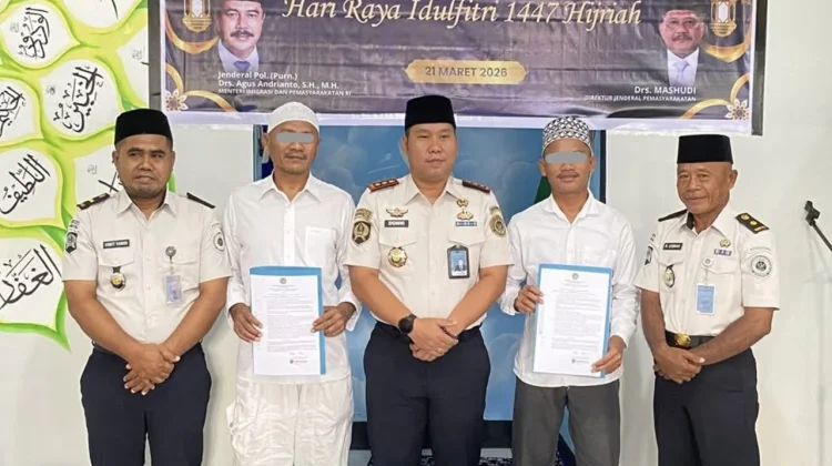53 Warga Binaan Lapas Tobelo Terima Remisi Khusus Idul Fitri
