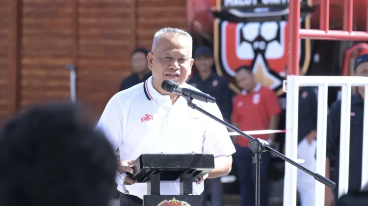 Fasilitas Lengkap, Letjen Saleh Resmikan Training Camp Malut United