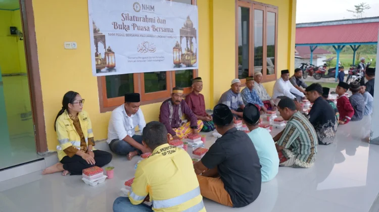 NHM Perkuat Sinergi Karyawan- Masyarakat Lingkar Tambang Selama Ramadan