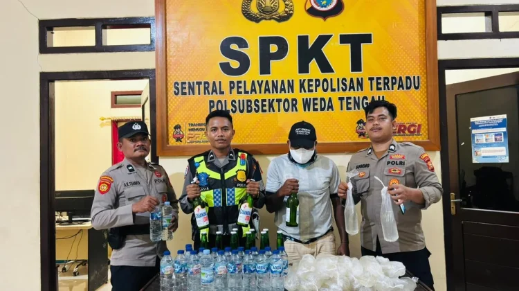 Perangi Peredaran Miras, Polres Halteng Intensif Razia