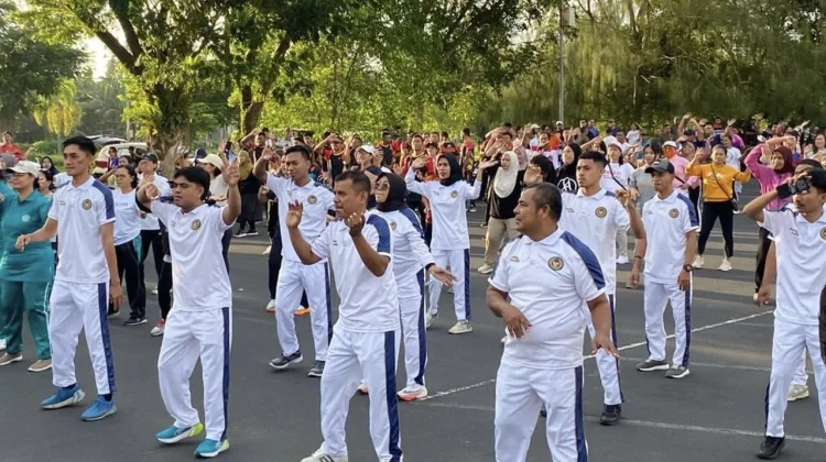 Lapas Tobelo Turut Meriahkan 1 Tahun Kepemimpinan Bupati dan Wabup