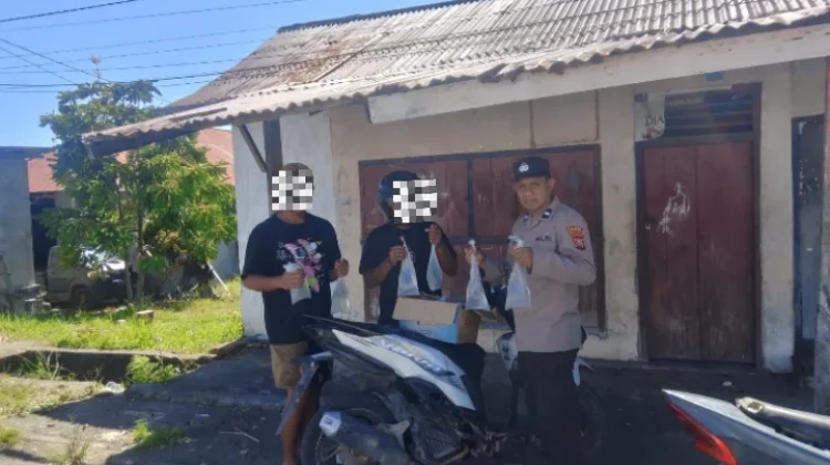 Polsek Ibu Amankan 30 Kantong Miras Jenis Cap Tikus