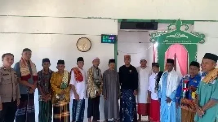 Polres Halsel Sampaikan Pesan Kamtibmas di Desa Silang