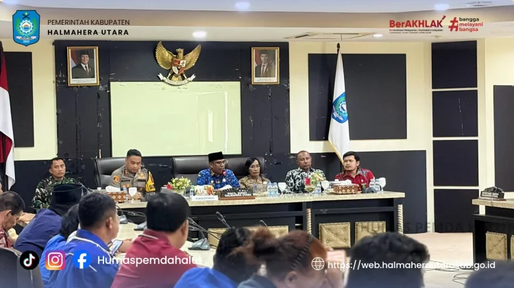 Pemda Halut Gelar Rapat Bahas Stabilitas dan Ketertiban Daerah