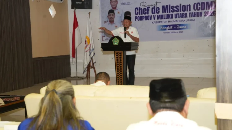 CdM Porprov Jadi Awal Konsolidasi Olahraga Maluku Utara