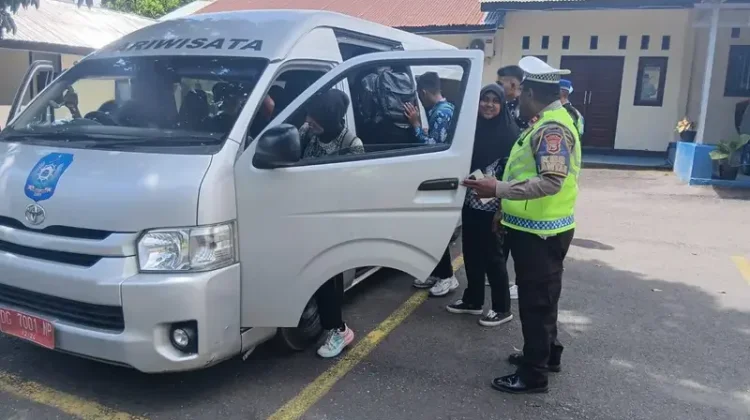 Polres Halut Fasilitasi Arus Balik Mudik Gratis
