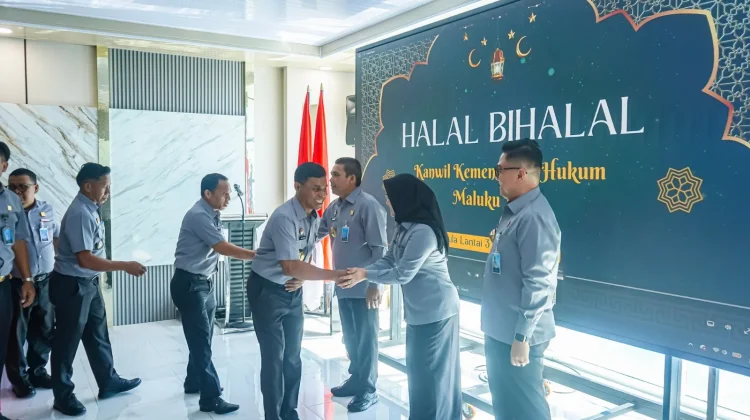 Halalbihalal Kemenkum Malut Perkuat Sinergi dan Layanan ASN