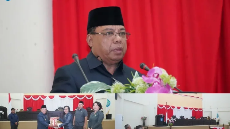 DPRD Halut Gelar Paripurna Penyampaian LKPJ Kepala Daerah