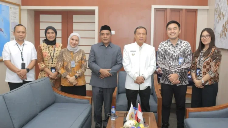 Pemda Halteng dan BRI Soasio Bahas Sinergi Ekonomi Daerah