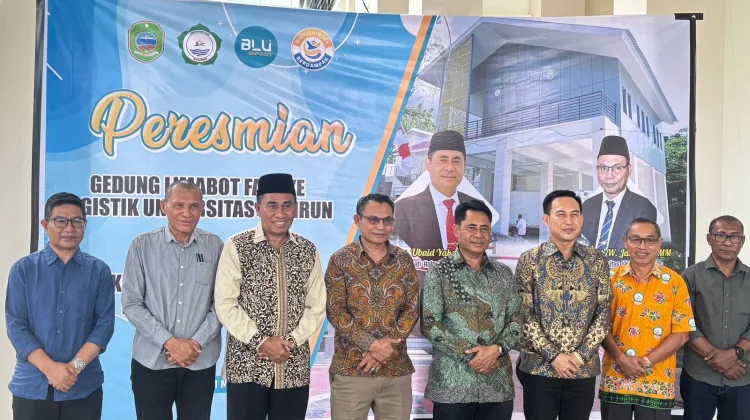 Peresmian Gedung Logistik Unkhair Perkuat Layanan Kampus