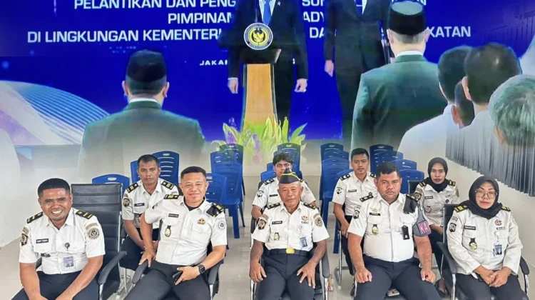 Hendarsam Marantoko Resmi Jabat Direktur Jenderal Imigrasi