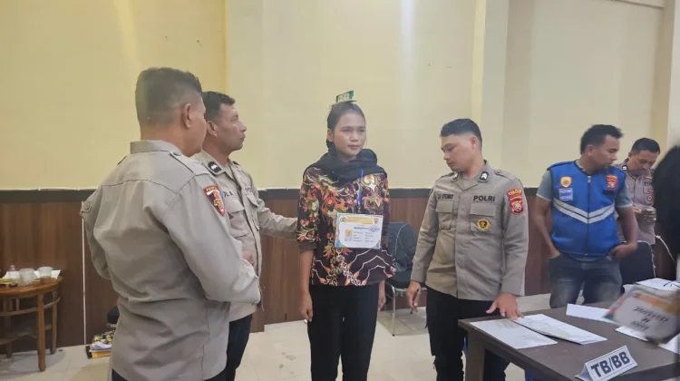 Seleksi Penerimaan Polri di Ternate Memasuki Tahap Administrasi Awal