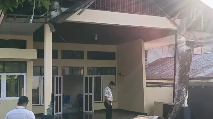 Bapas Kelas II Ternate Alami Kerusakan Pascagempa 7,6 Magnitudo