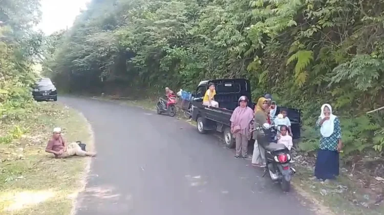 Panik Air Surut, Warga Desa Saria Mengungsi Mandiri di Ketinggian