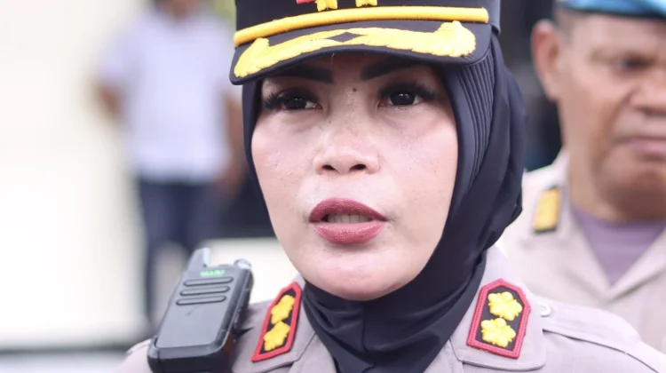 Arahan Kapolres Ternate Pascagempa 7,6 SR yang Mengguncang Bitung