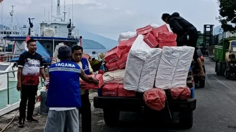 Pemprov Malut Mulai Salurkan Bantuan ke Batang Dua