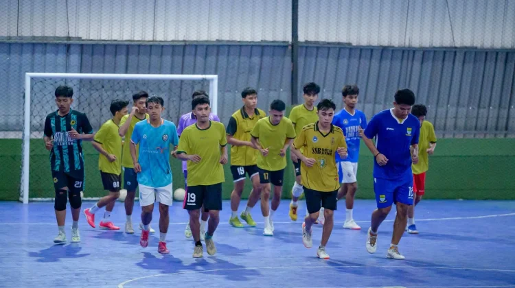 Latihan Perdana Digelar, Futsal Ternate Siap Rebut Emas Porprov V Malut