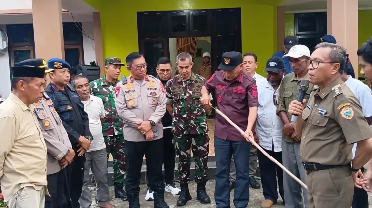 Senjata Rakitan dan Senjata Tajam Konflik Patani Barat Diamankan