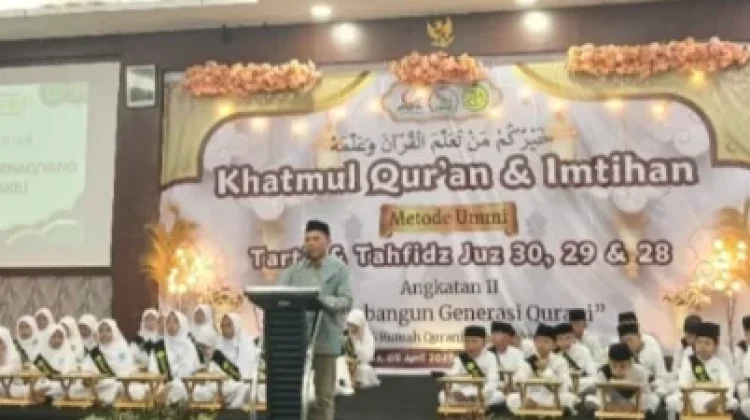 Khatmul Quran dan Imtihan UMMI MIS RQIB Wujud Nyata Generasi Qurani