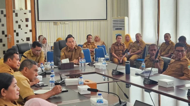 Bupati Haltim Tekankan Akurasi Data Sambut Pemeriksaan BPK RI
