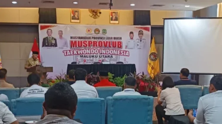 Ketua Umum PBTI Membuka Musprovlub TI Maluku Utara