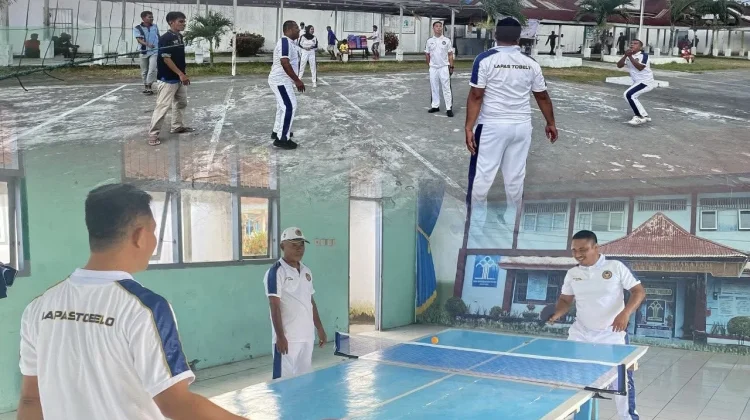 HBP ke-62, Lapas Tobelo Gelar Pekan Olahraga Pegawai dan Warga Binaan