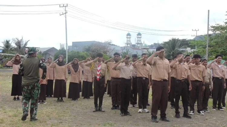 Bangun Karakter Generasi Muda, Kodim 1501/Ternate Gelar Persami KKRI